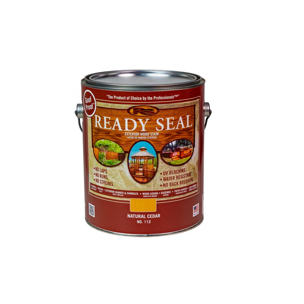 Ready Seal 1 Gal. Natural Cedar Exterior Wood Stain and