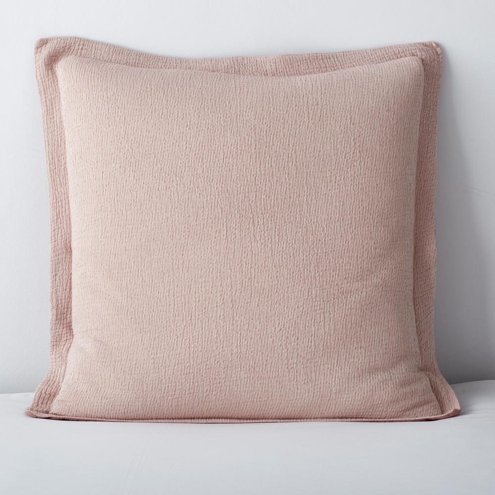 blush euro sham