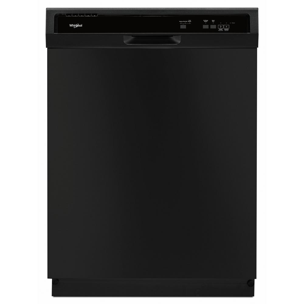 Black Whirlpool BuiltIn Dishwashers Dishwashers The Home Depot