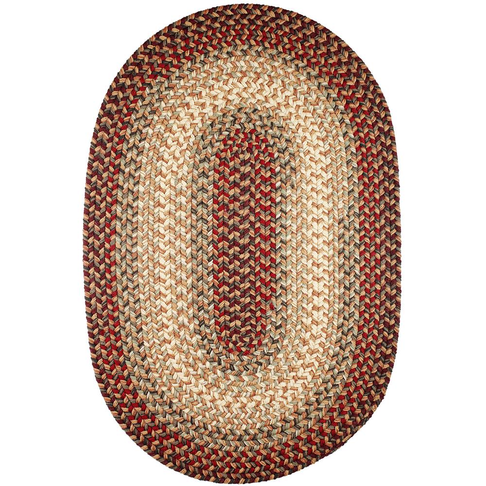 Rhody Rug Ombre Spanish Red 5 Ft X 8 Oval Indoor Outdoor Rhody Rug Ombre Spanish Red 5 Ft X 8 Oval Indoor Outdoor