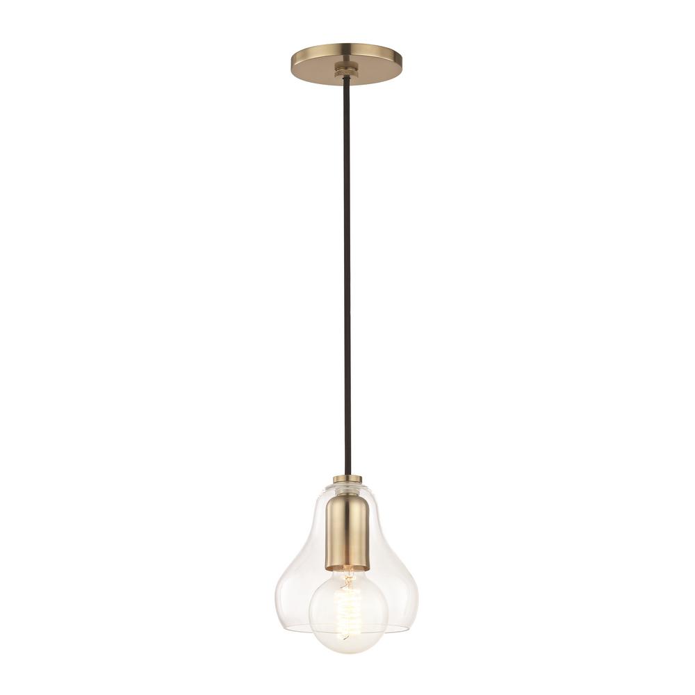 mitzi by hudson valley lighting 1 light aged brass mitzi lighting hudson valley
