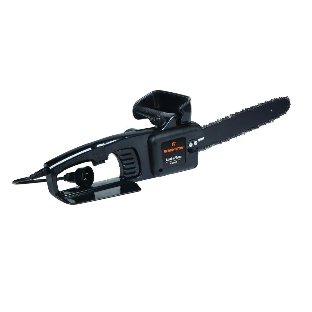 Remington 14 in. 8 Amp Electric Chainsaw-14in Limb N Trim - The Home Depot