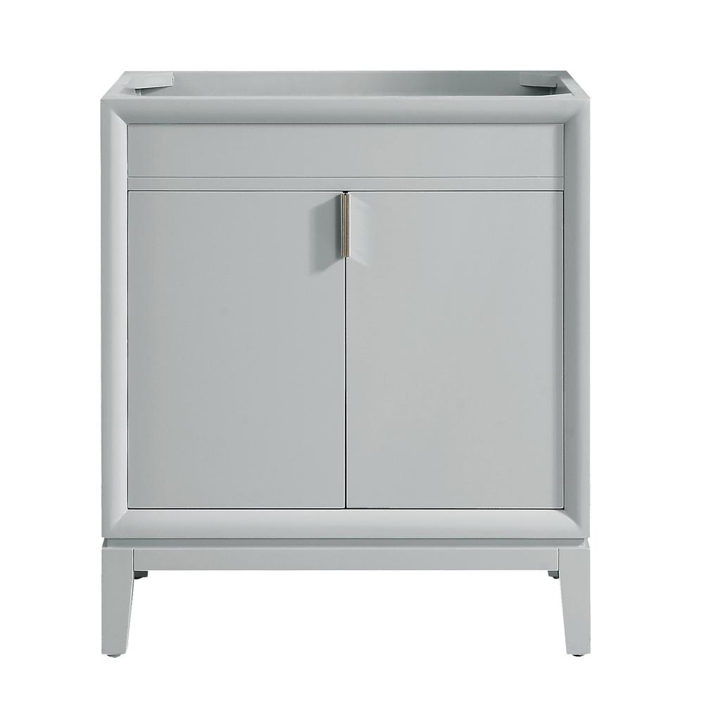 Avanity Emma 30 In W X 21 5 D 34 H Bath Vanity Cabinet Only Dove Gray