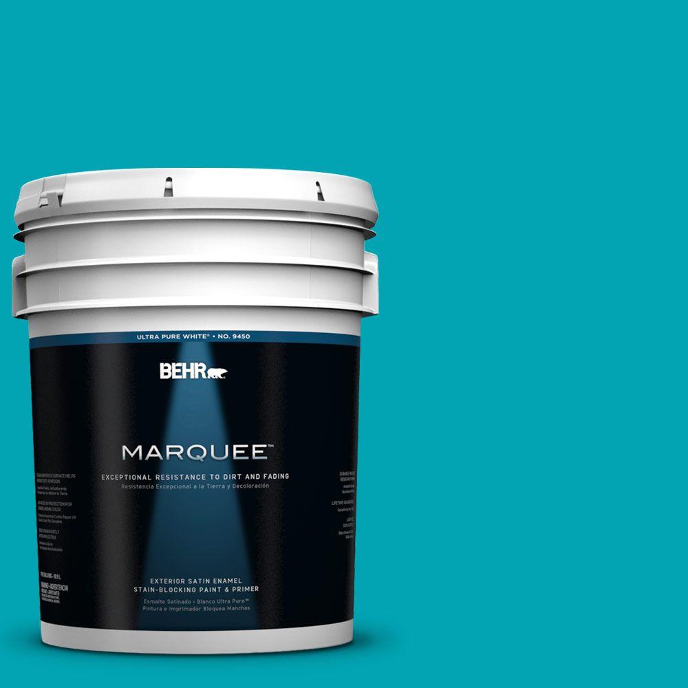 BEHR Premium Plus Ultra 5gal. P4207 Crown Jewel Satin Enamel