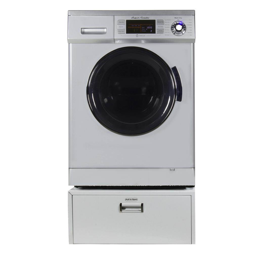 Deco All In One 16 Cu Ft Compact Combo Washer Dryer With Optional Condensingventing Sensor 