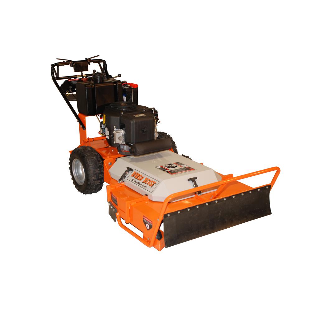 Swivel Front Wheel Lawn Mowers Outdoor Equipment The 36 In 22 Hp Subaru Commercial Duty Dual Hydro Brush Type Gas