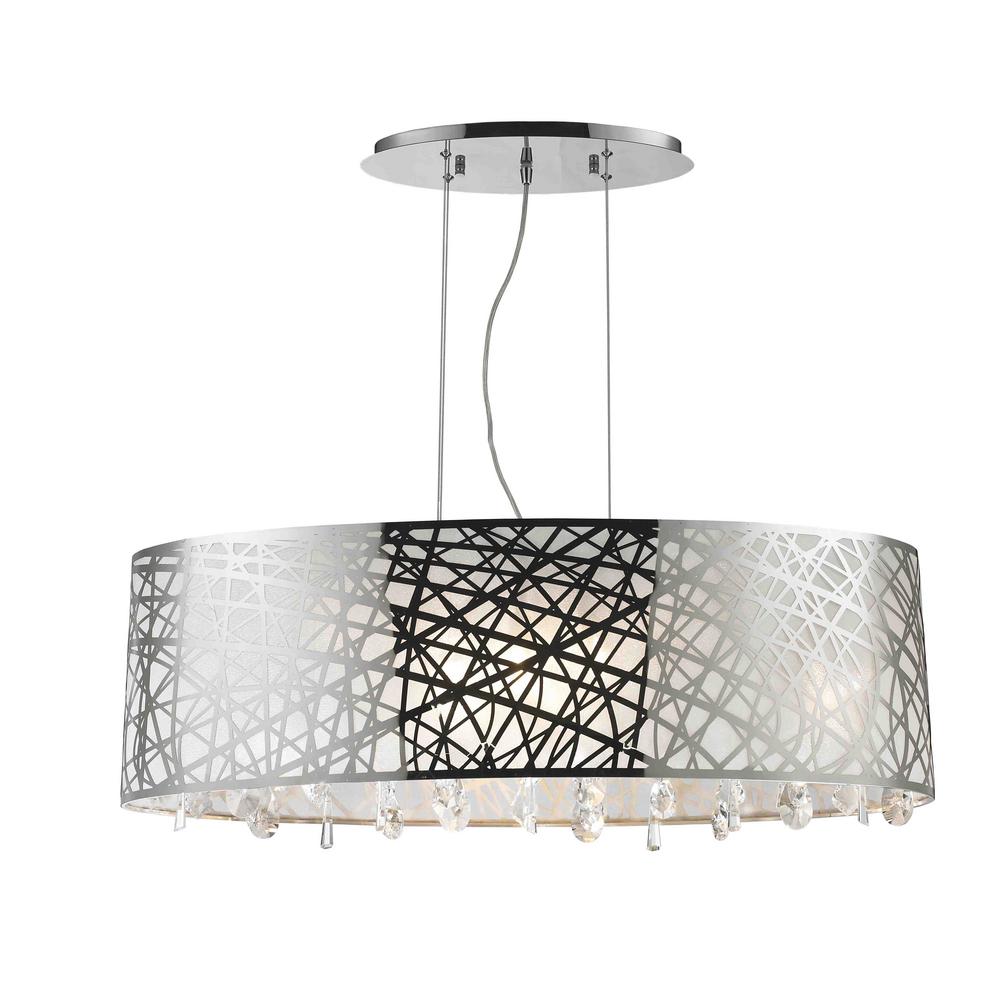 Worldwide Lighting Julie Light Chrome Oval Drum Chandelier With Clearcrystal Shade. Worldwide Lighting Julie Light Chrome Oval Drum Chandelier With worldwide lighting julie light chrome oval drum chandelier with clearcrystal shade. worldwide lighting julie light chrome oval drum chandelier with
