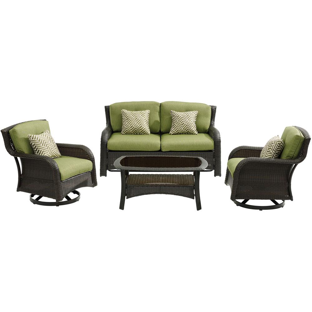 Green Outdoor Lounge Furniture Patio Furniture The Home Depot