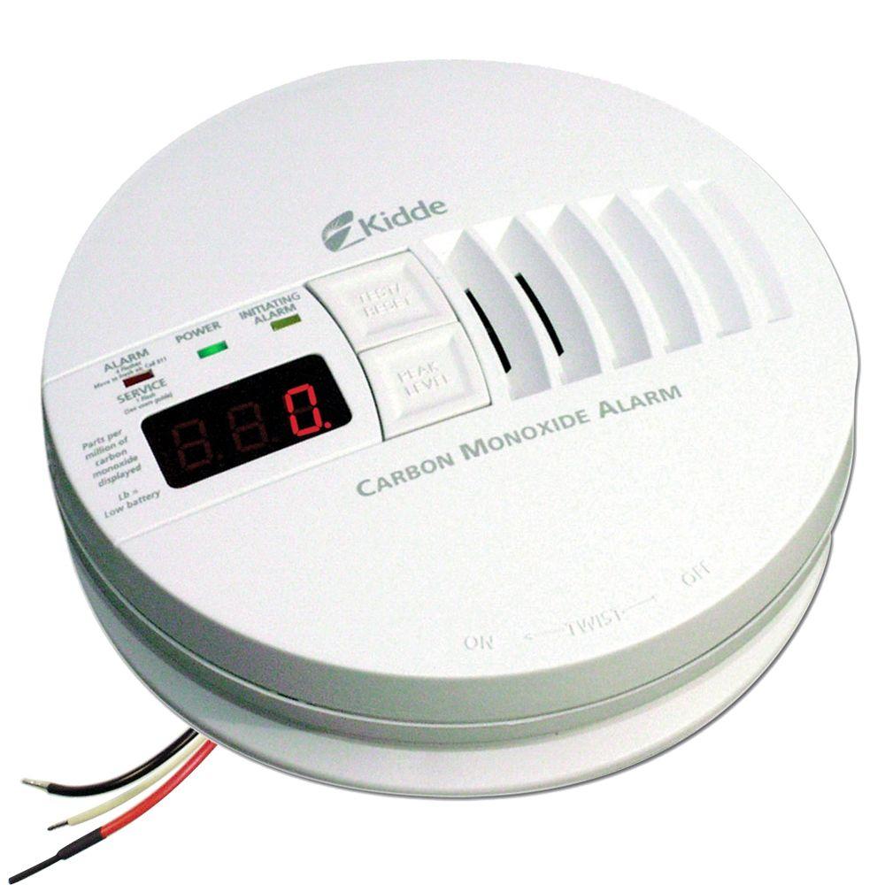 Kidde Hardwired Interconnectable 120Volt Carbon Monoxide Alarm with