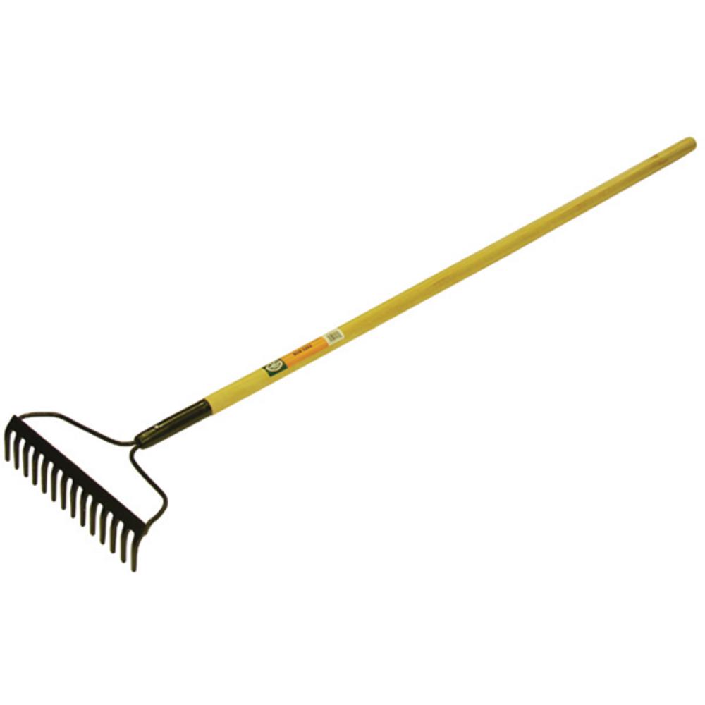HB Smith 54 in. 14-Tine Bow Rake-BR20 - The Home Depot