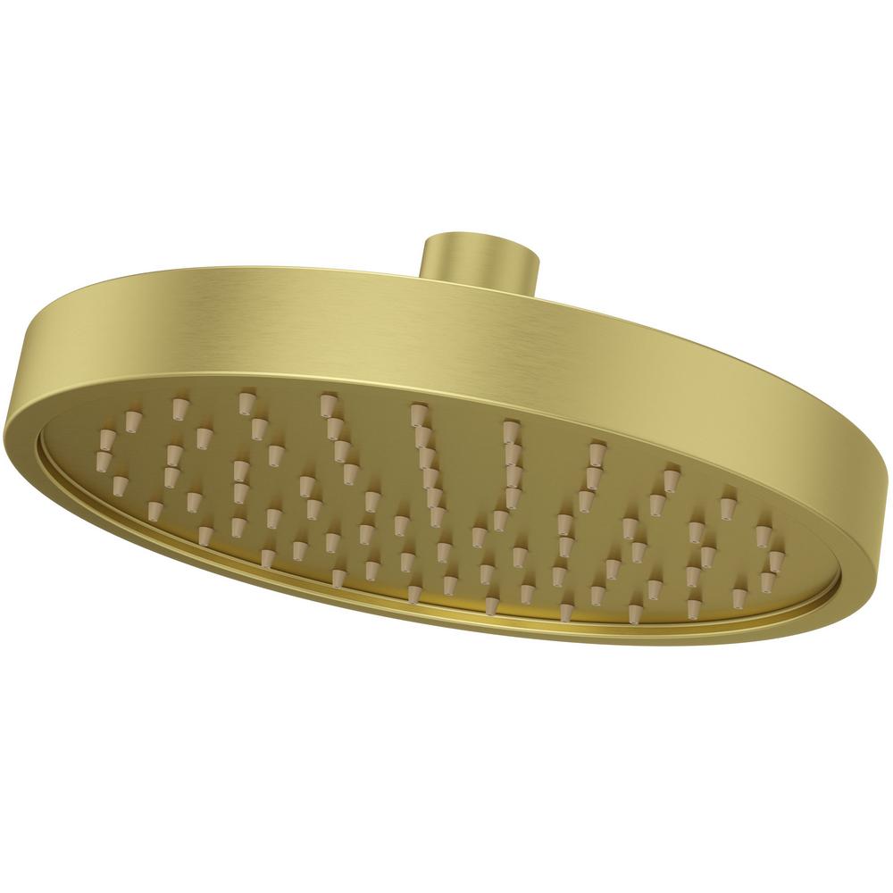 Pfister Contempra 1Spray 6.88 in. Fixed Showerhead in Brushed Gold