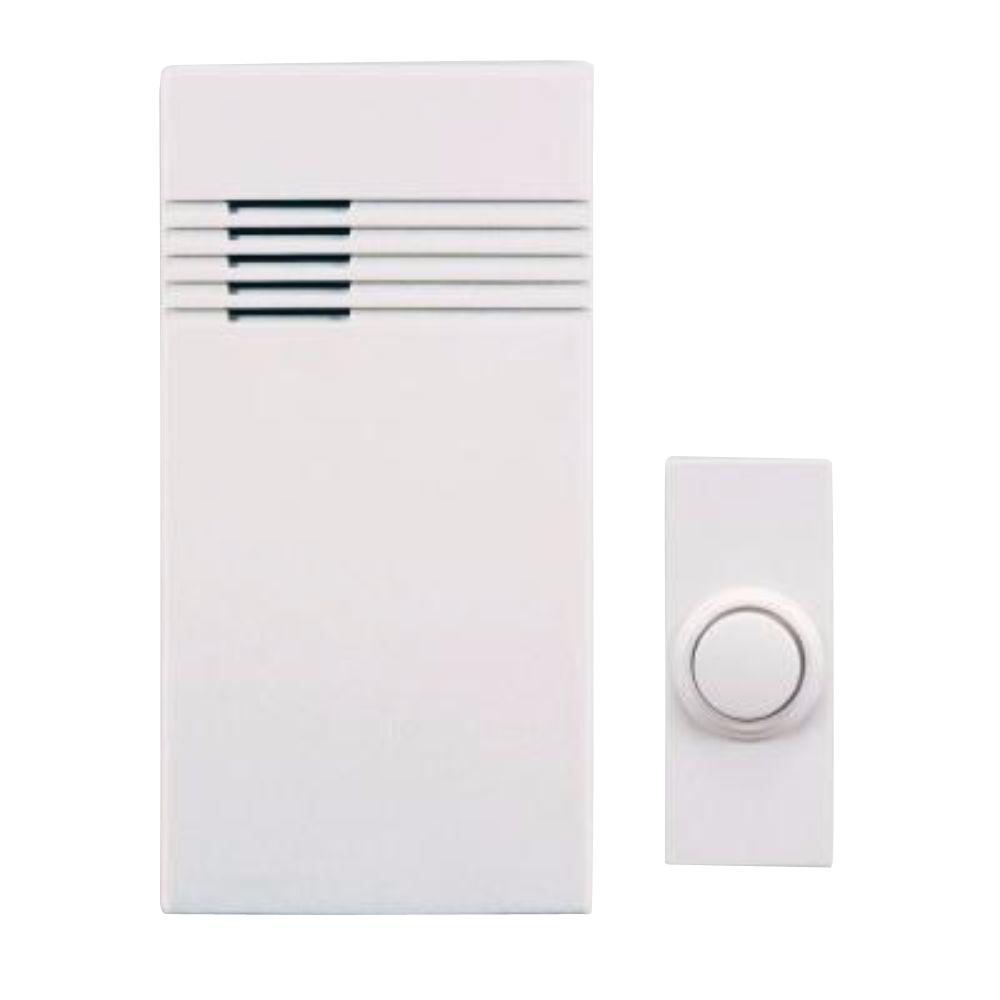 Heath Zenith Wireless Battery Operated Door Chime Kit245834 The Home