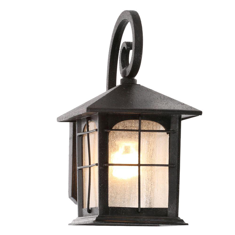 Home Decorators Collection Essen 1 Light Antique Copper Outdoor Wall