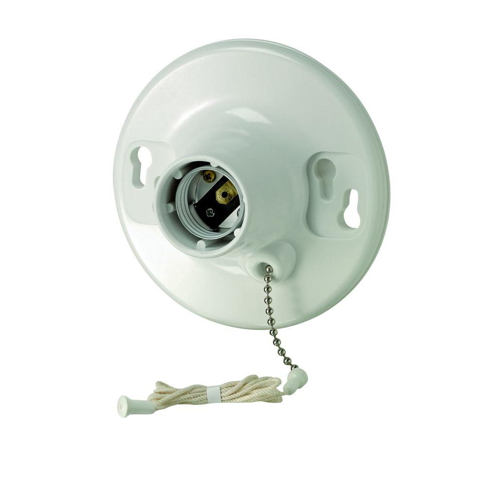 Leviton Plastic Pull-Chain Lampholder by Leviton