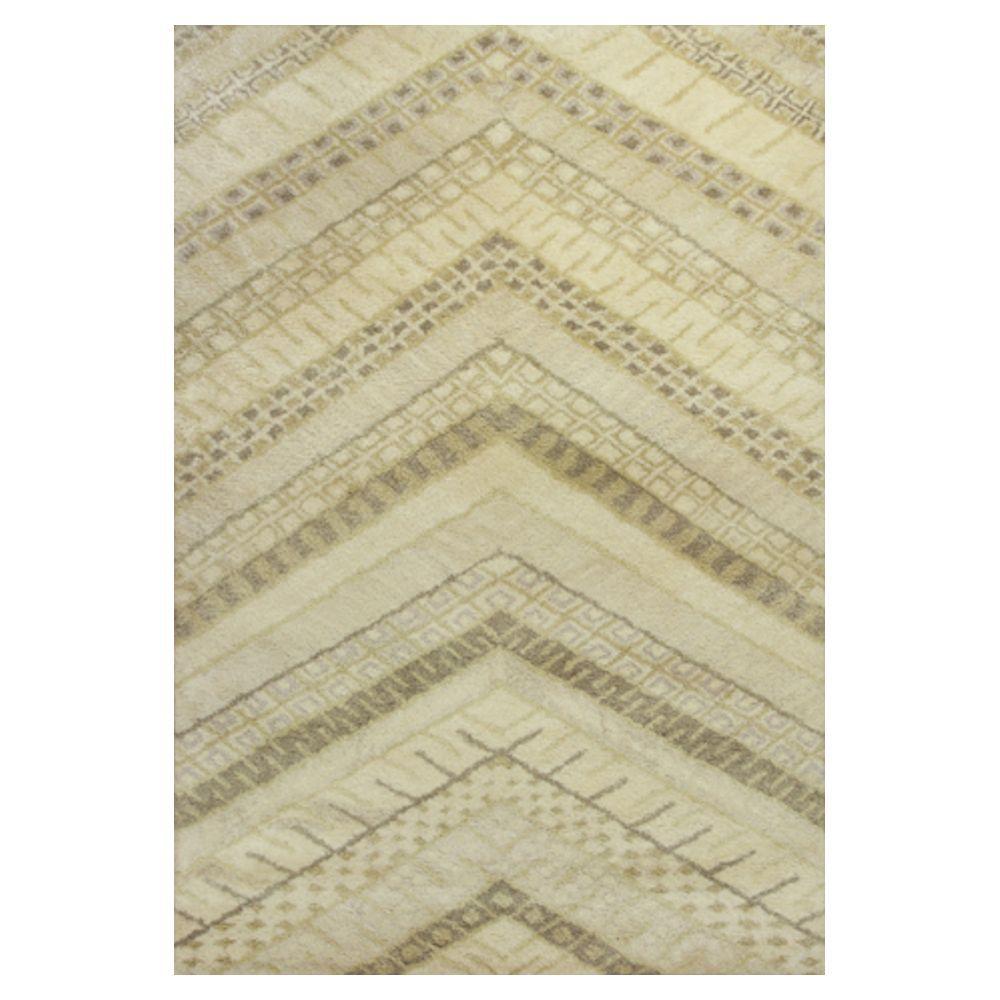 Kas Rugs Moroccan Trellis Cream Tan 5 Ft X 7 6 In Area Rug