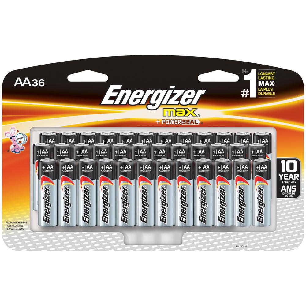 Energizer Max Alkaline Aa Battery  36