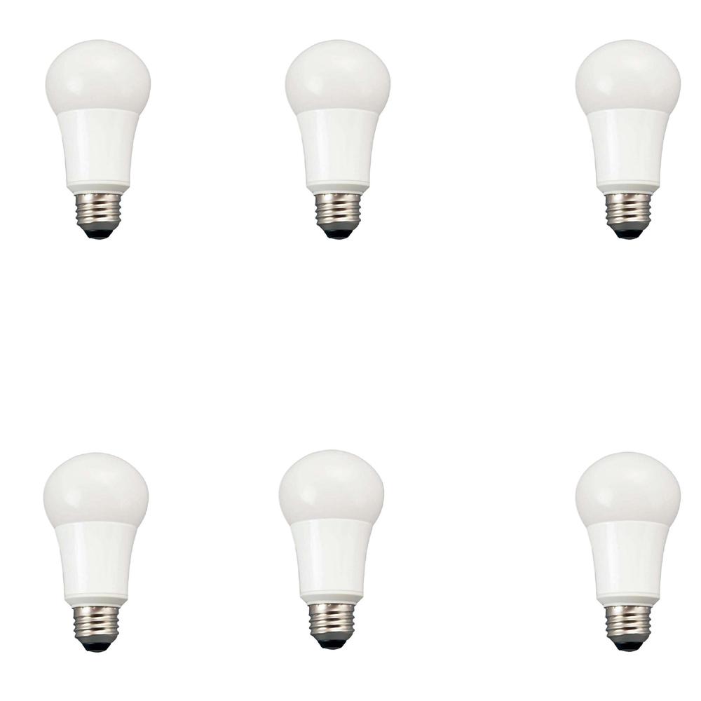 Tcp 60w Equivalent Soft White A19 Non Dimmable Led Light Bulb 6 Tcp 60w Equivalent Soft White A19 Non Dimmable Led Light Bulb 6 Pack