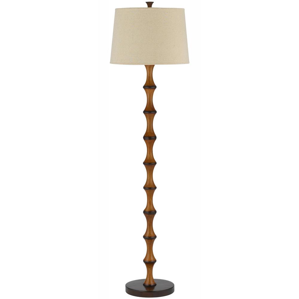 brown floor lamp