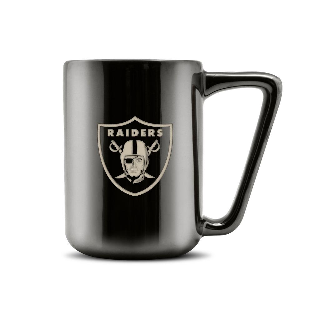 Duckhouse Sports Oakland Raiders 16 Oz Assorted Colors Ceramic Mug Lce120 The Home Depot