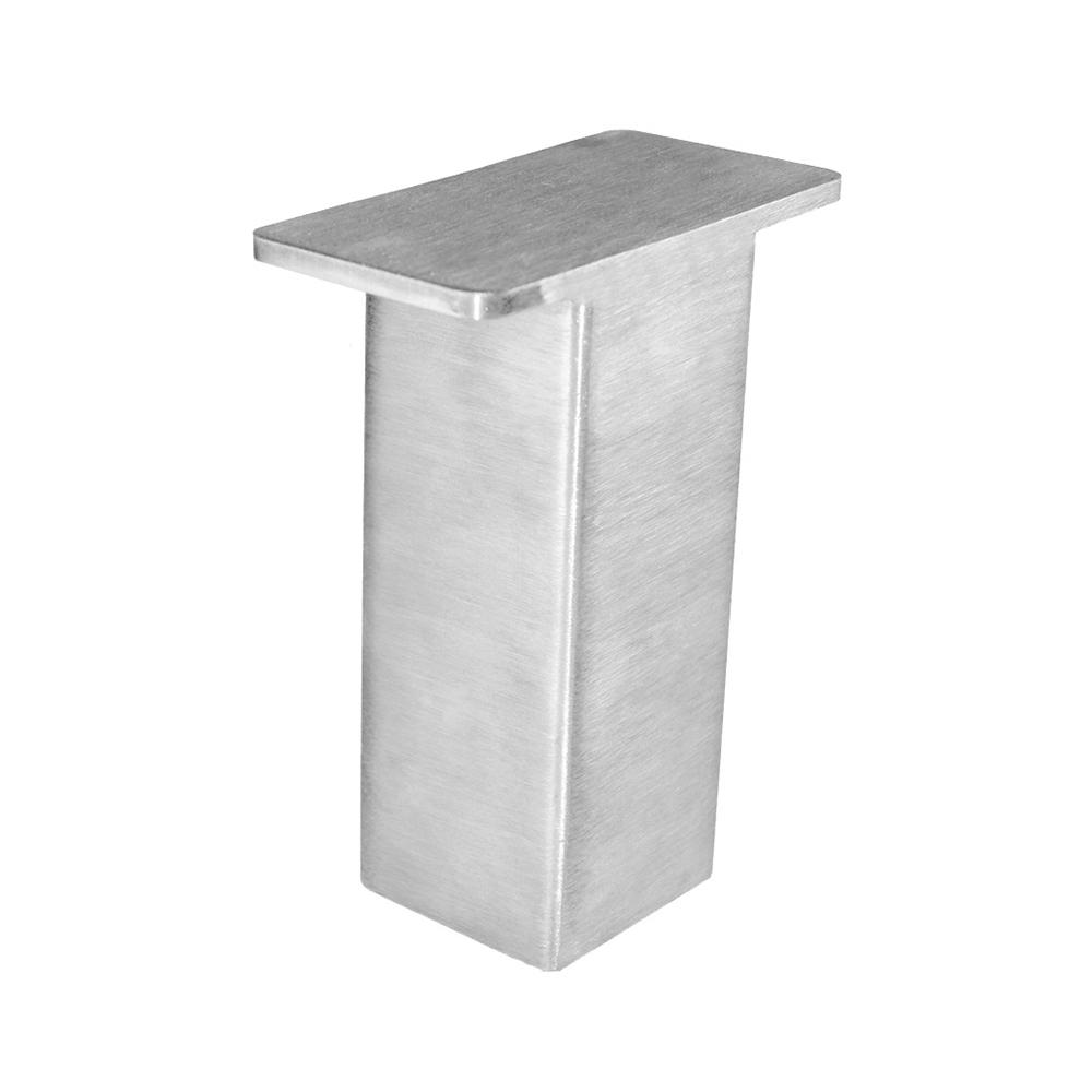 Federal Brace The Plaza 4 In X 5 Stainless Steel Countertop Federal Brace The Plaza 4 In X 5 Stainless Steel Countertop Stand Off Post Support 31536 Home Depot