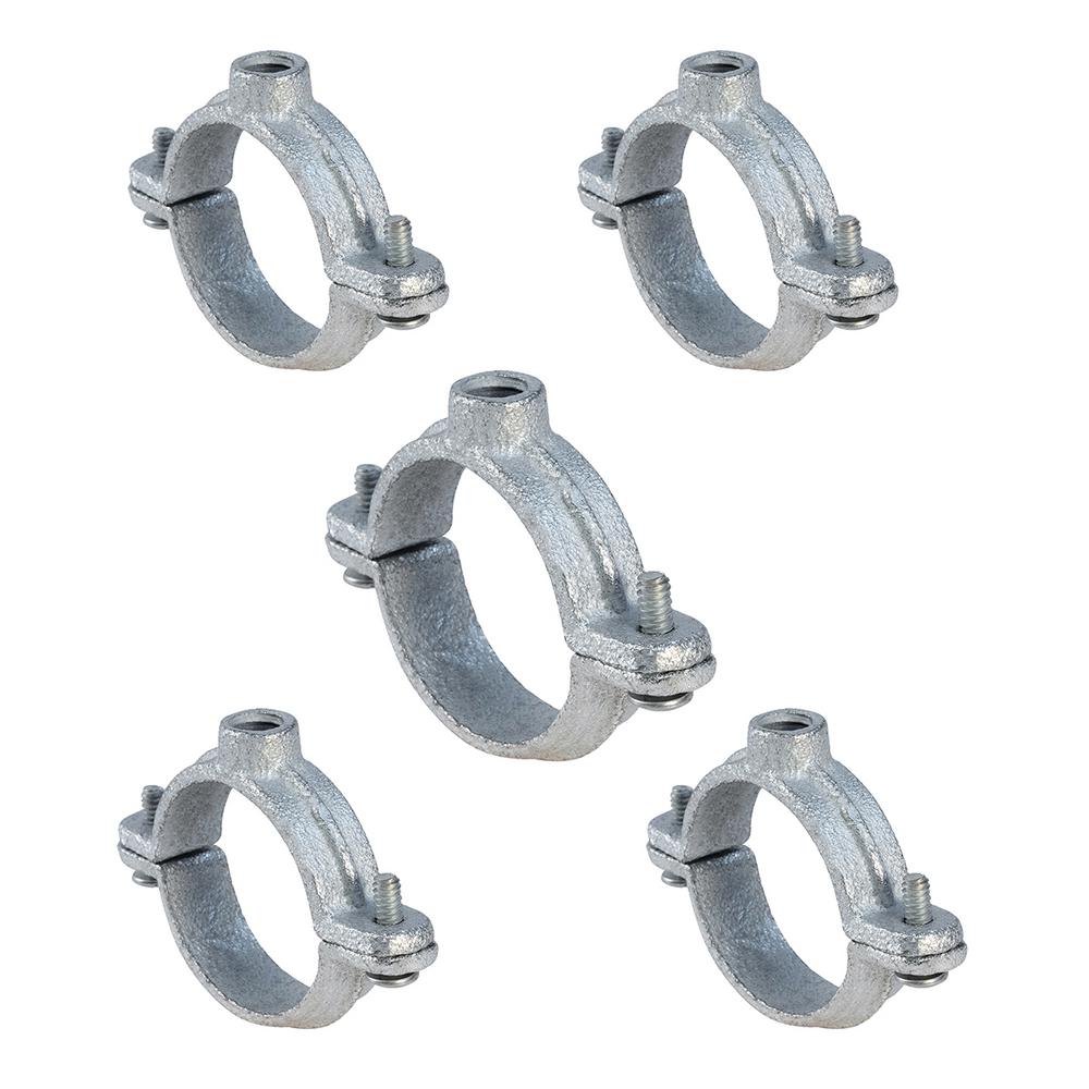 The Plumber's Choice 1-1/2 in. 2-Piece Split Ring Pipe Hanger in ...