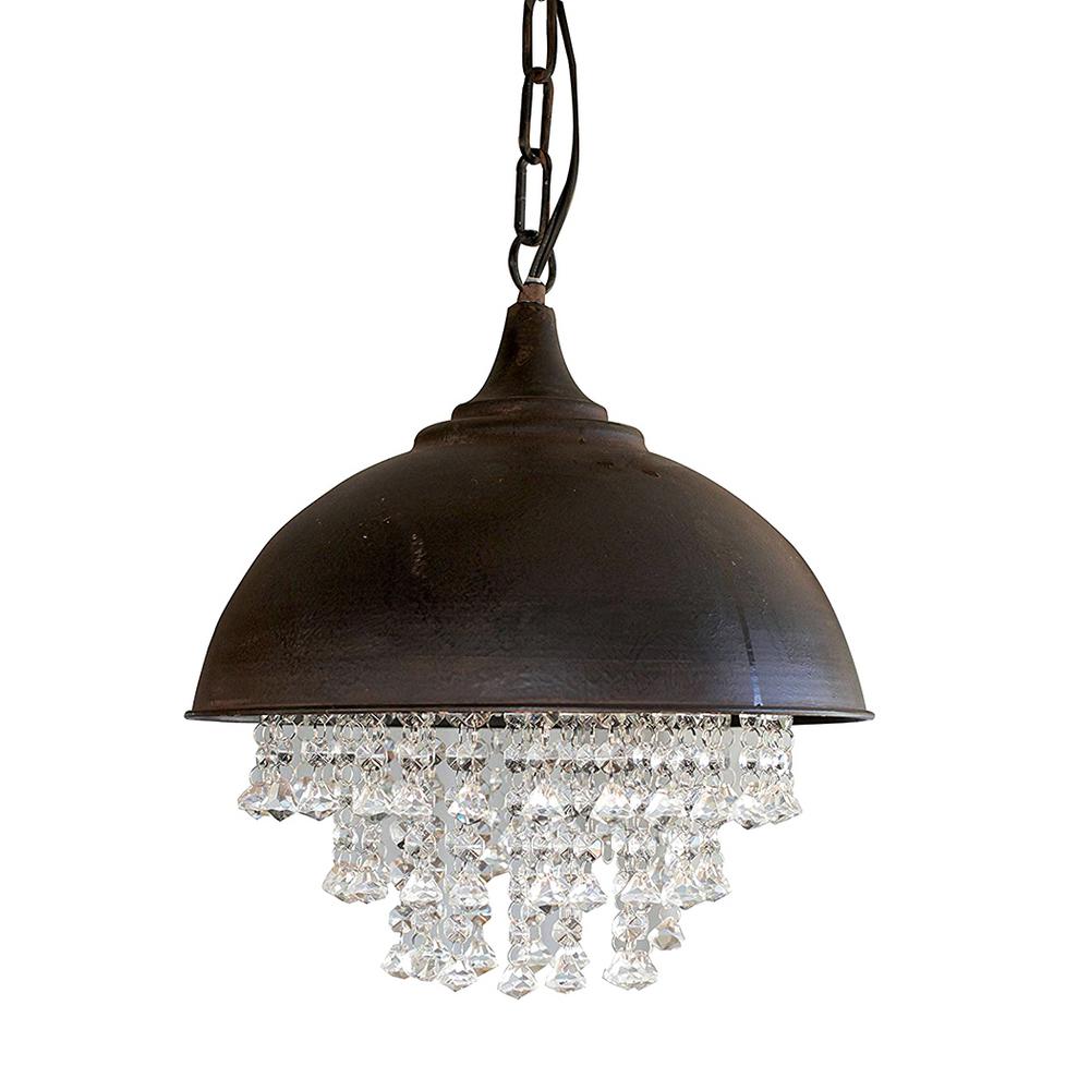 Black - Crystal - Chandeliers - Lighting - The Home Depot