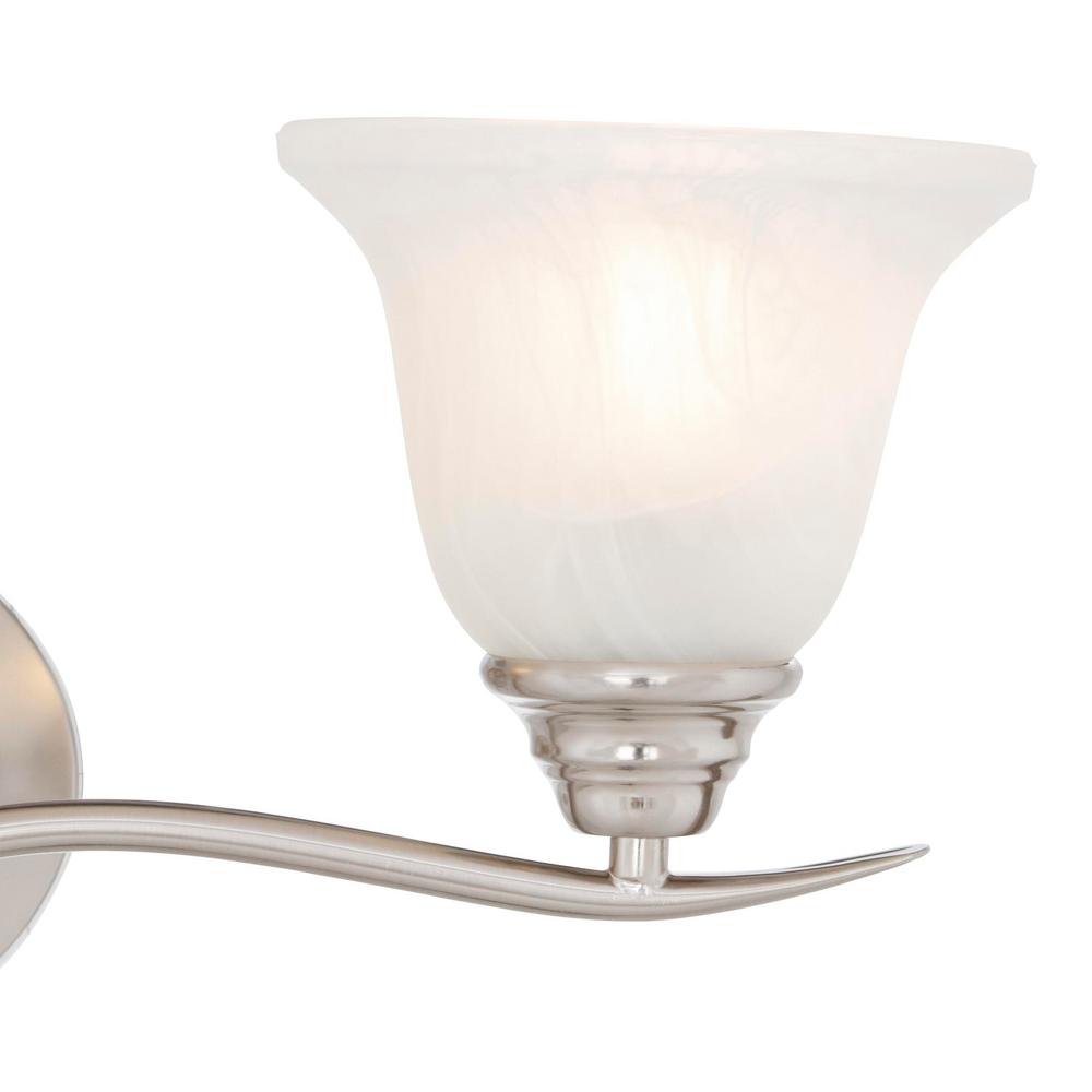 Volume Lighting Trinidad 3 Light Indoor Brushed Nickel Bath Or