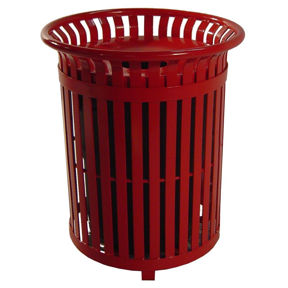 Red Trash Cans Trash & Recycling The Home Depot