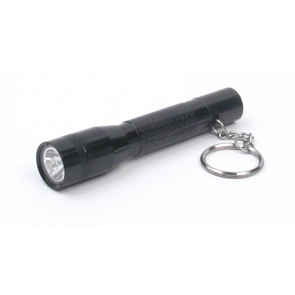Mini Outdoor Aluminium Flashlight Super Bright LED Torch Light Lamp Key Strap