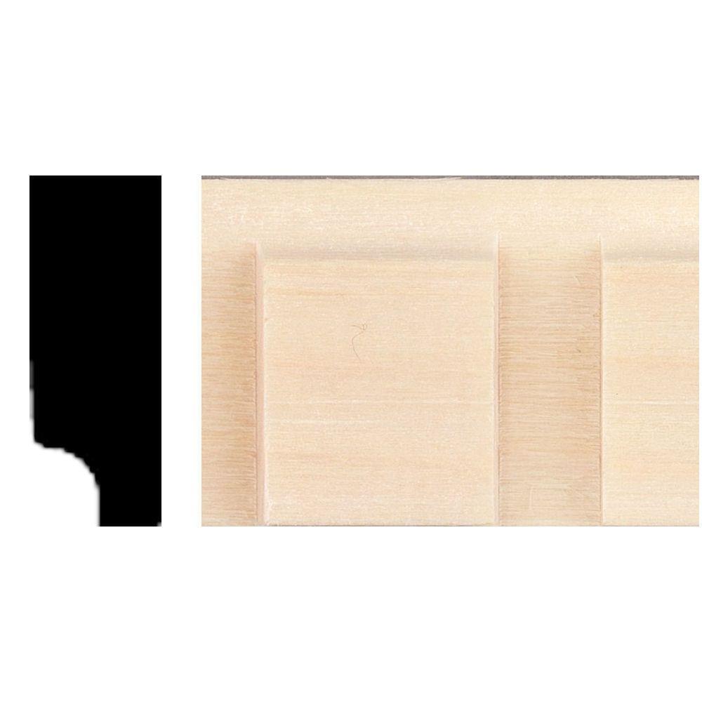 3 8 In X 1 Ft Hardwood Dentil Panel Moulding 787 The 3 8 In X 1 Ft Hardwood Dentil Panel