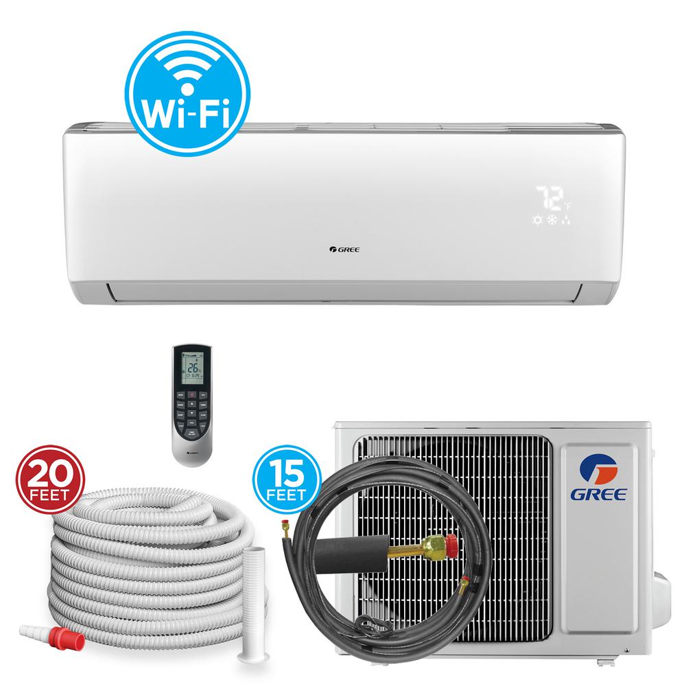 GREE 22,000 BTU 2 Ton Wi-Fi Programmable Ductless Mini Split Air