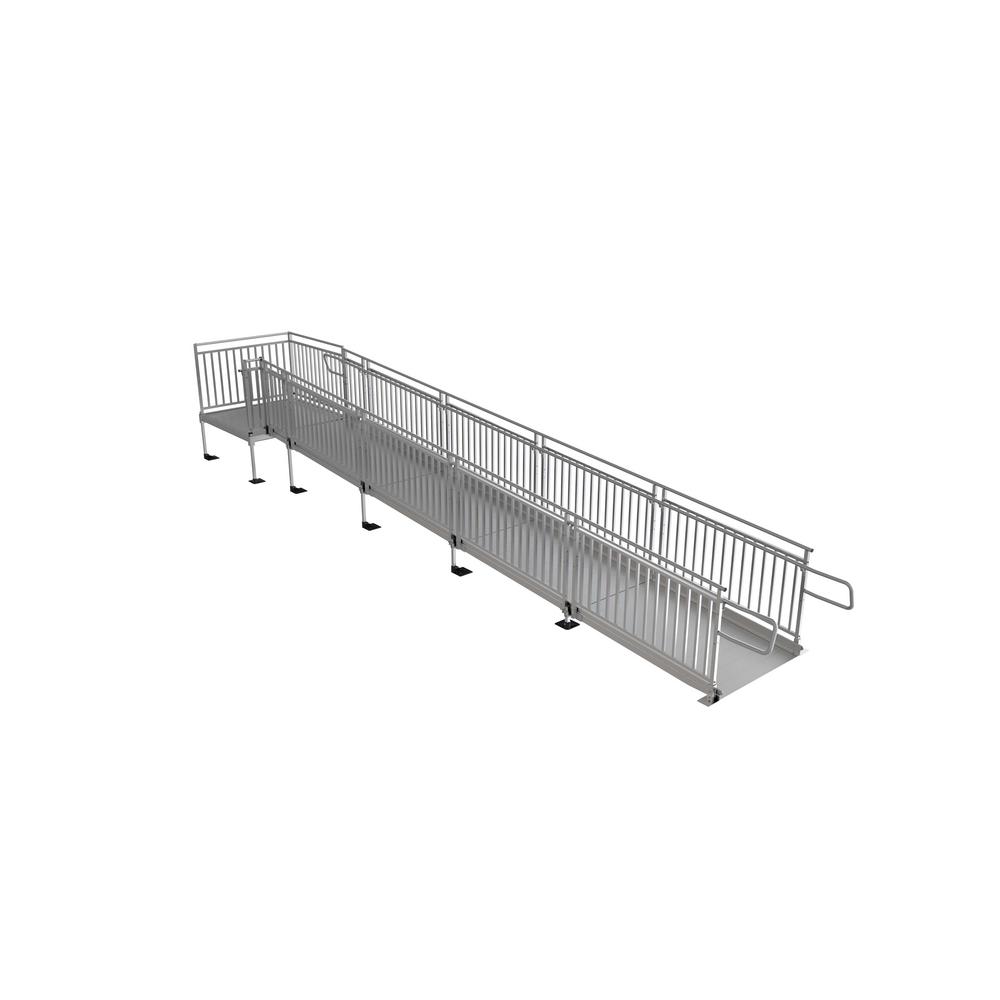 EZ-ACCESS PATHWAY HD 26 ft. Aluminum Code Compliant Modular Wheelchair Ramp System For Sale