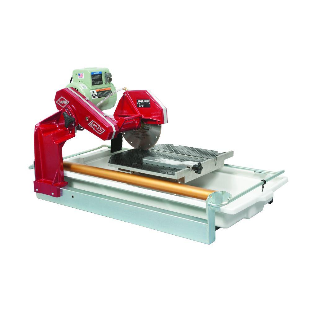 MK Diamond MK-101-24 1.5 HP Wet Tile Saw-169612 - The Home ...