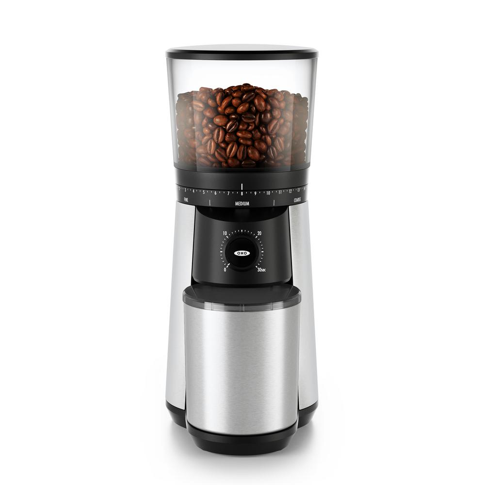 OXO BREW Conical Burr Coffee Grinder - Stainless Steel