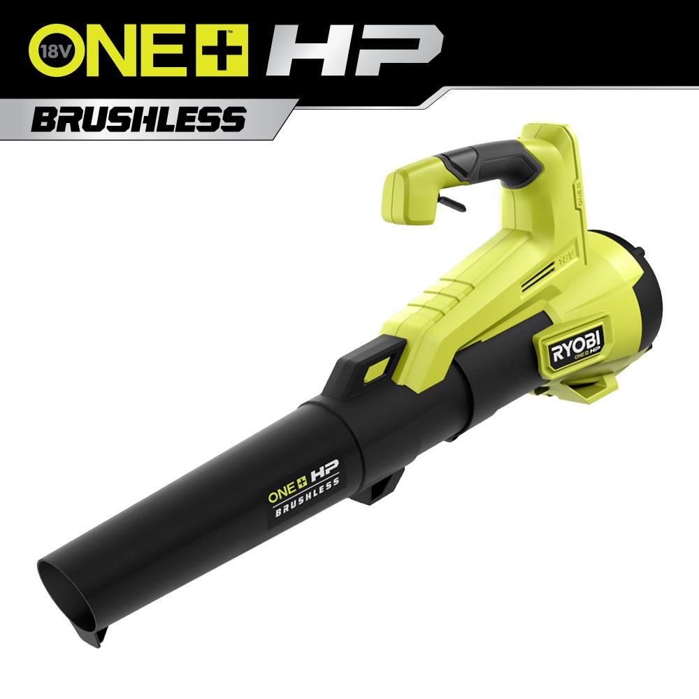 RYOBI 110 MPH 350 CFM ONE+ HP 18V Brushless Lithium-Ion Cordless Battery Variable-Speed Jet Fan Blower (Tool-Only)