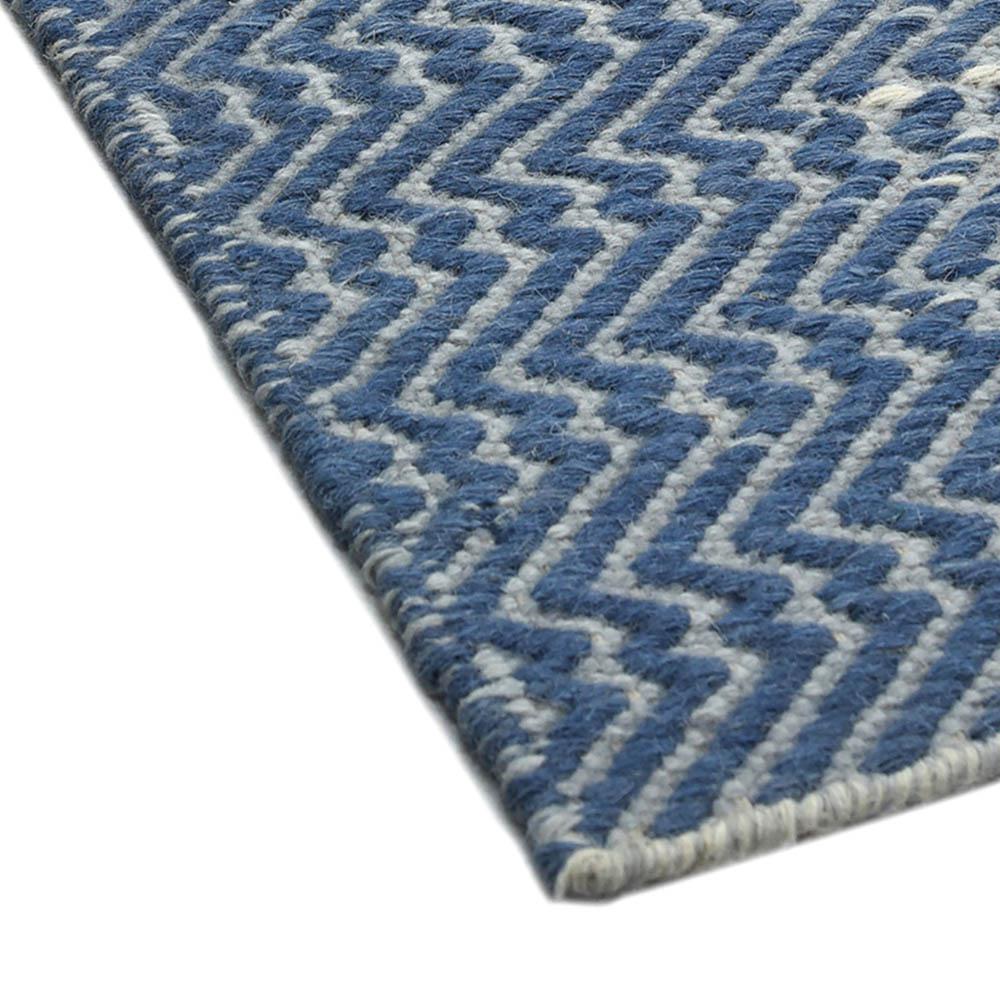 Solo Rugs Clara Contemporary Navy 9 Ft X 12 Ft Hand Woven Area Rug S3011 09001200 Mblu The Home Depot