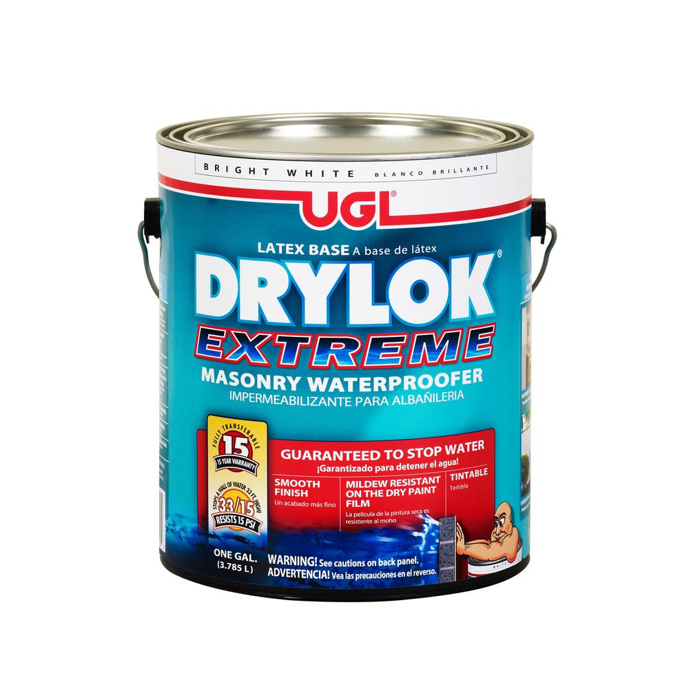 Ugl Paint The Home Depot White Drylok Extreme Waterproofer