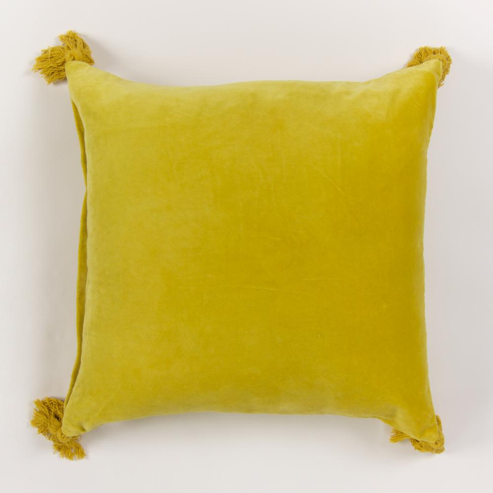 American Colors Brand American Colors Yellow Geometric Down 20 In