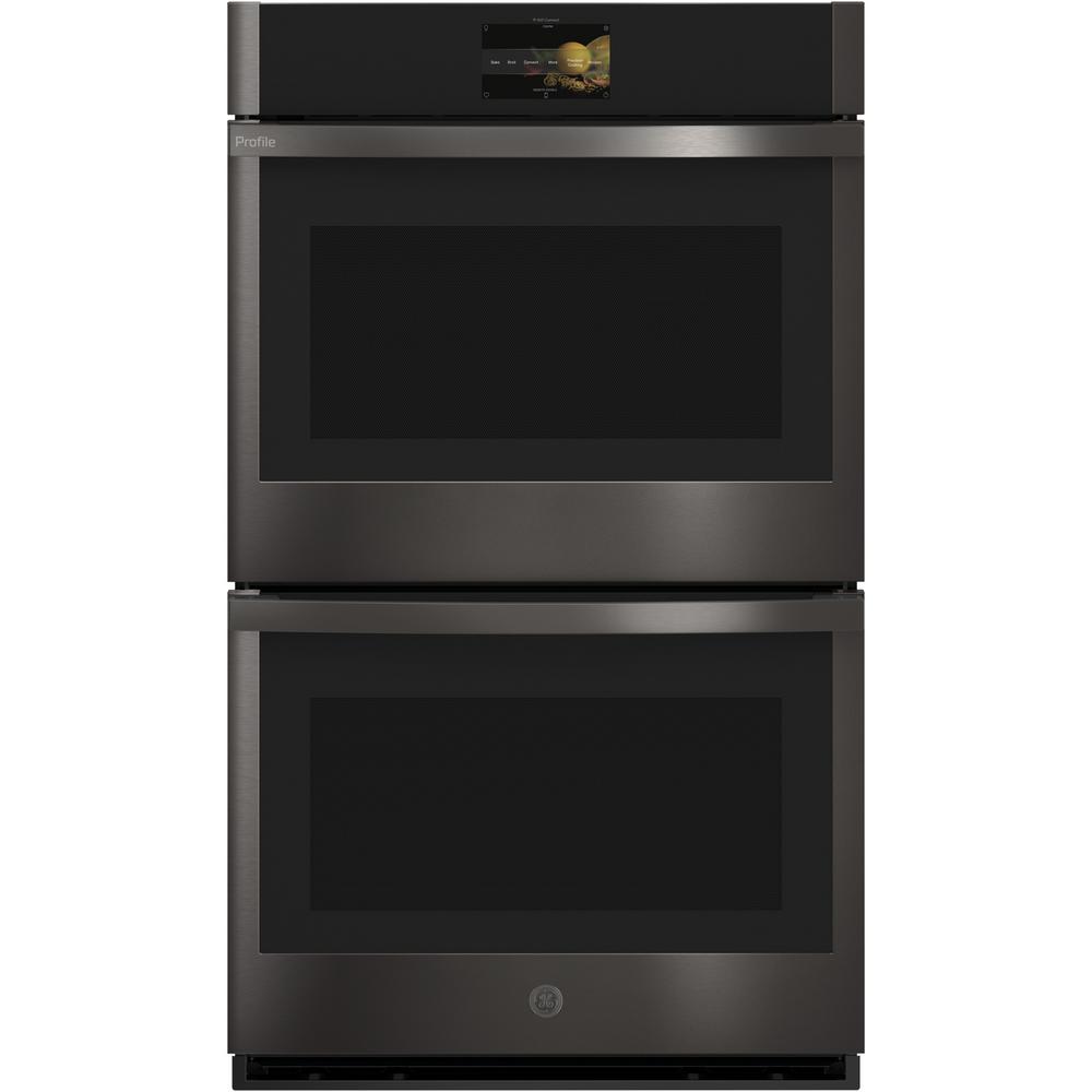 Ge Profile 30 In Double Electric Wall Oven With Convection Self Cleaning Black Stainless Steel Fingerprint Resistant Ptd7000bnts The Home Depot - Ge Profile Wall Oven Ge Profile 30 In Double Electric Wall Oven With Convection Self Cleaning Black Stainless Steel Fingerprint Resistant Ptd7000bnts The Home Depot - Ge Profile Wall Oven