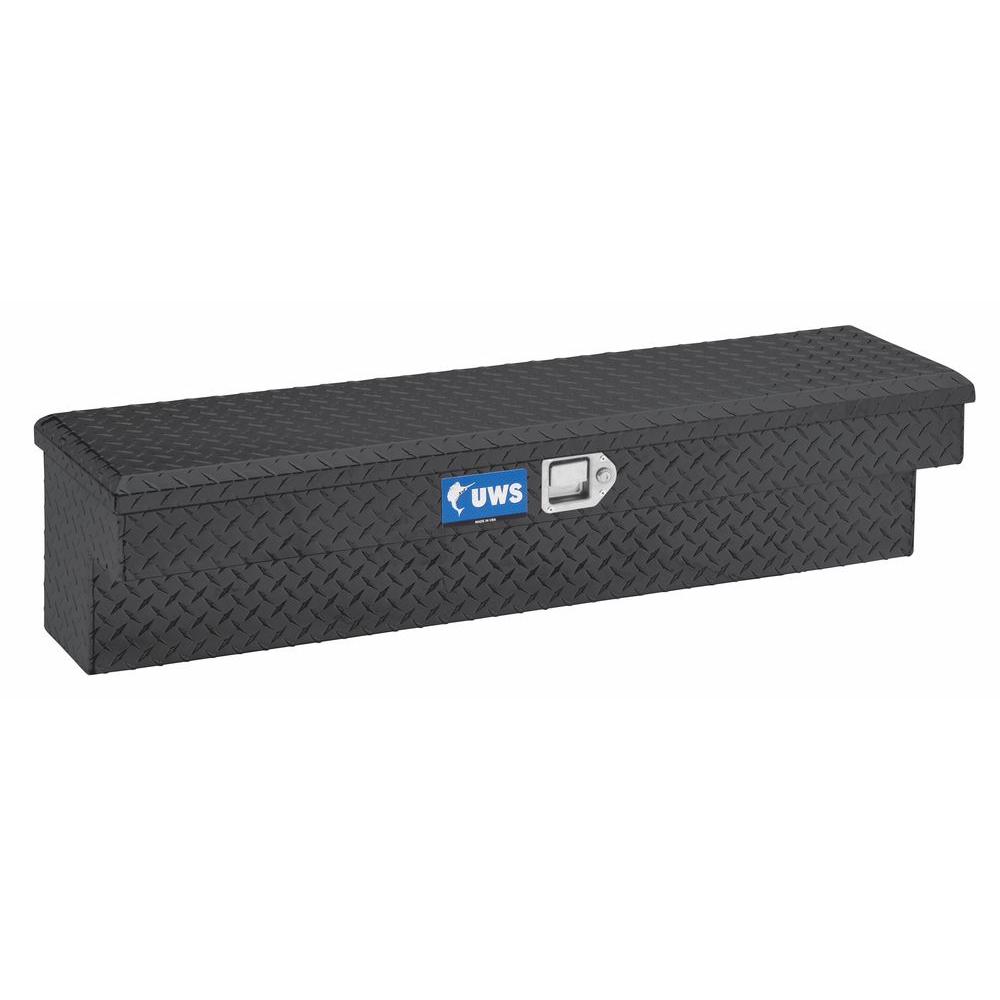 UWS 72 in. Aluminum Black Side Mount Tool BoxTBSM72BLK The Home Depot