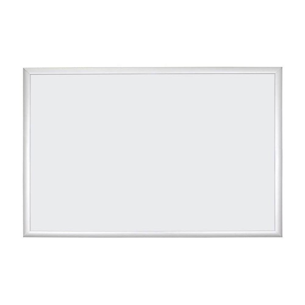 U Brands 35 in. x 23 in. Black Wood Frame Dry Erase Board