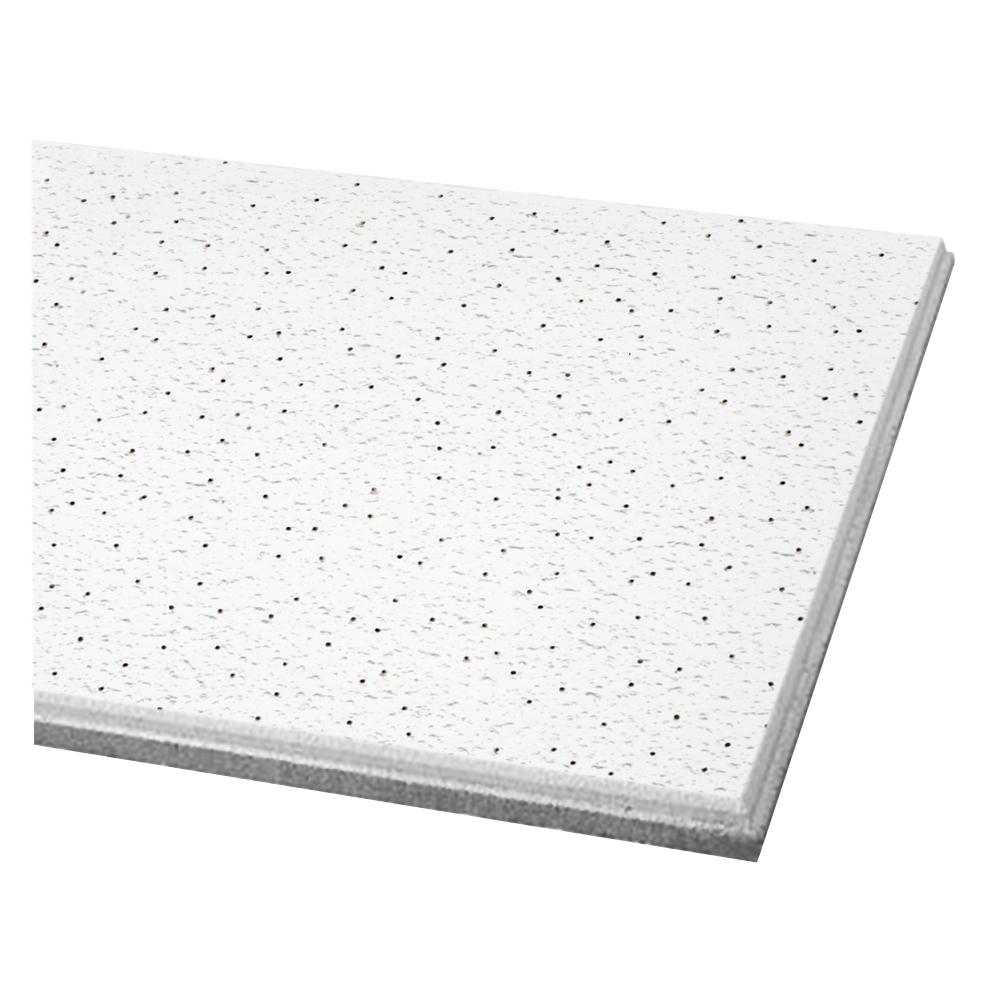 Toptile Mineral Fiber 2 Ft X 2 Ft Lay In Tegular Edge 9 In 16 In White Spray Ceiling Tile 1 Pallet