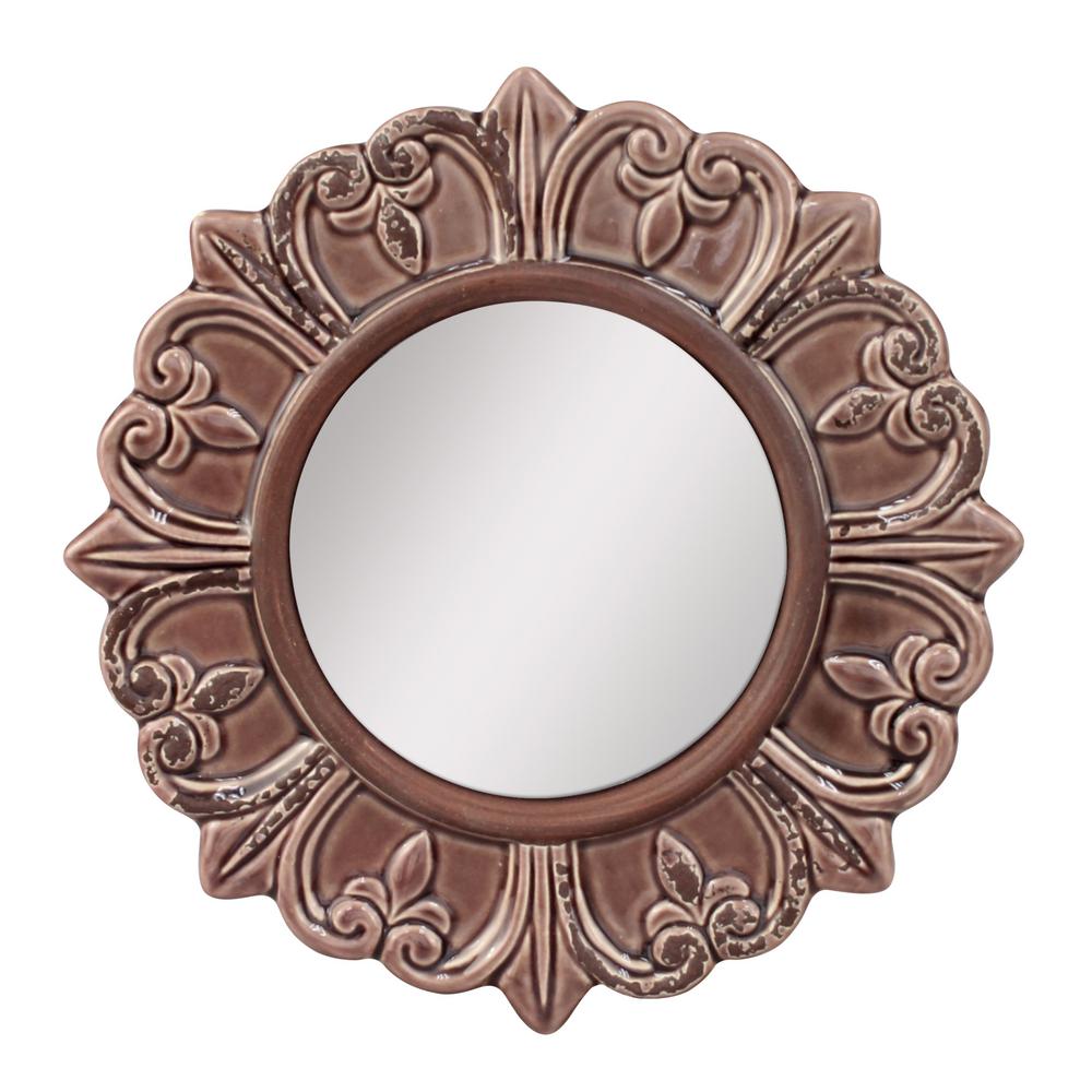 Glacier Bay 12 In X 12 In Plain Edge Mirror Tiles 6 Pack