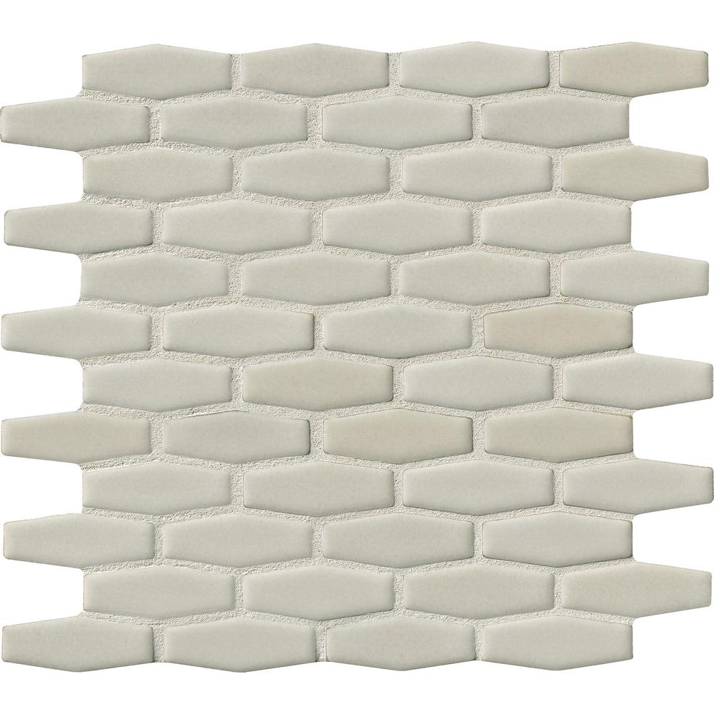 Msi Antique White Elongated Hexagon 12 In X 8mm Glazed Msi Antique White Elongated Hexagon 12 In X 8mm Glazed Ceramic