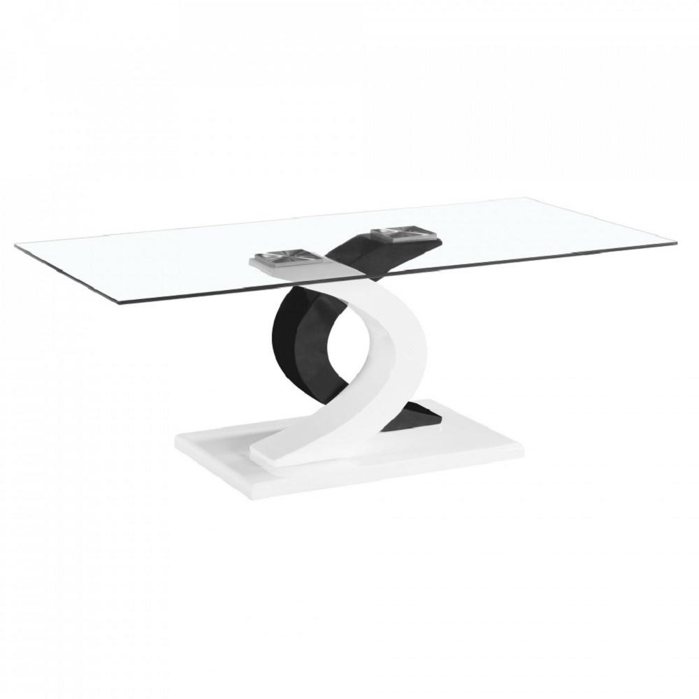 Fab Gl And Mirror Milano Coffee Table With Stylish Black Fab Gl And Mirror Milano Coffee Table With Stylish Black White High Glossy Base