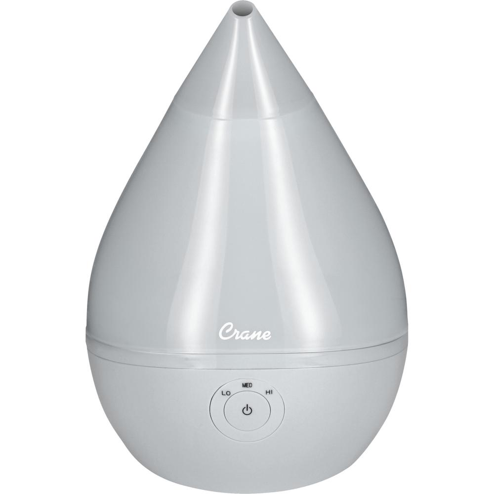 Crane Droplet Ultrasonic Cool Mist Humidifier in Grey-EE-5302GR - The ...