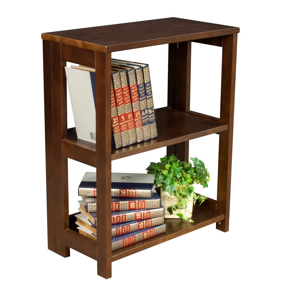 Niche Flip Flop Mocha Walnut 28 In Tall Folding Bookcase Hbcf2822mw Niche Flip Flop Mocha Walnut 28 In Tall Folding Bookcase