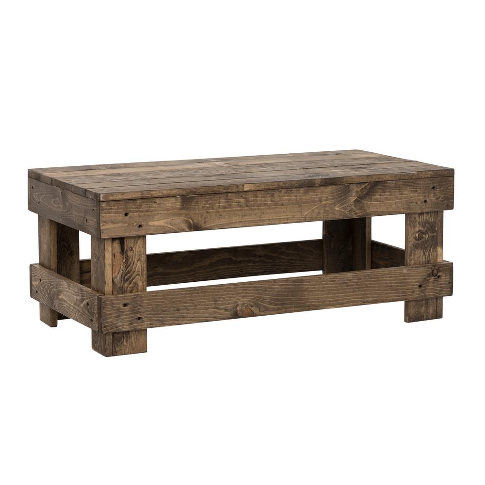 Del Hutson Designs Landmark 39 In Dark Walnut Um Rectangle Wood Coffee Table Dhd1261dw The Home Depot - Coffee Table Pine Design Del Hutson Designs Landmark 39 In Dark Walnut Um Rectangle Wood Coffee Table Dhd1261dw The Home Depot - Coffee Table Pine Design