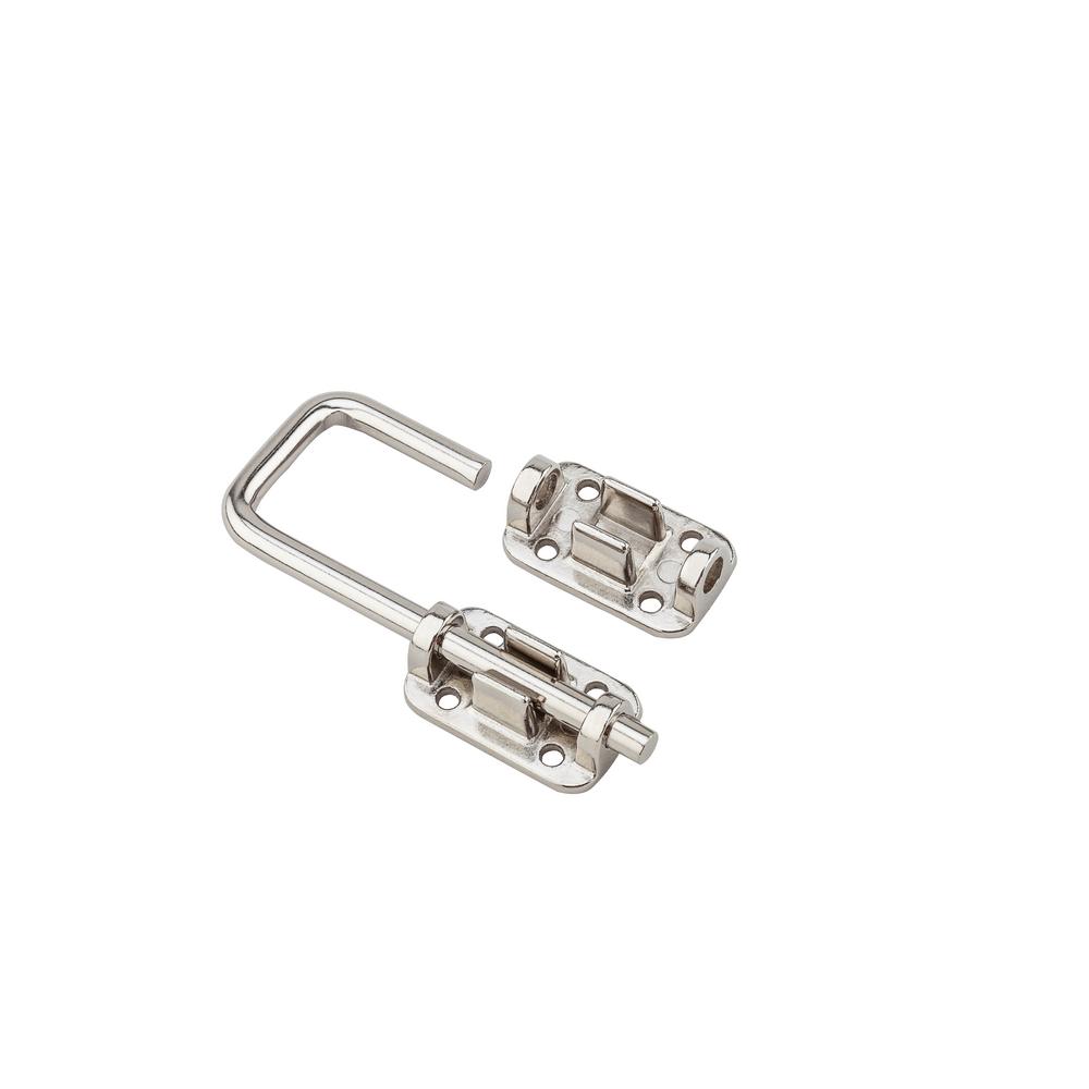 National Hardware 1 1 2 In Sliding Door Latch In Nickel N238 972