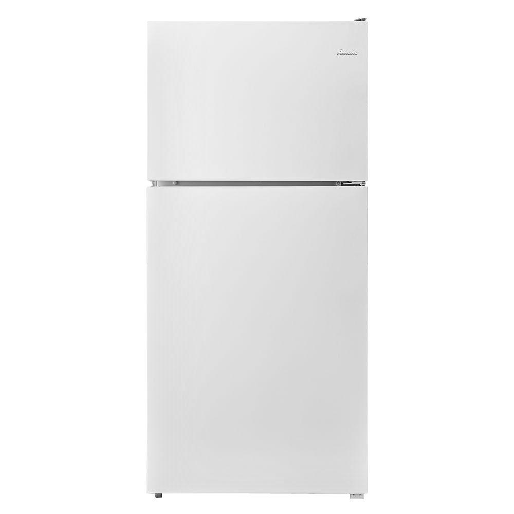 Amana 18.2 cu. ft. Top Freezer Refrigerator in WhiteART308FFDW The